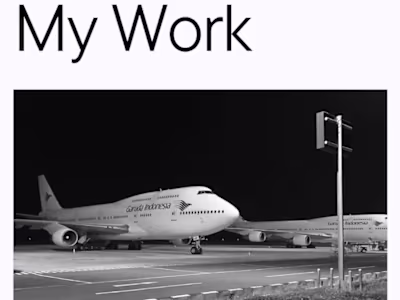 Personal Portofolio Site using Canva 