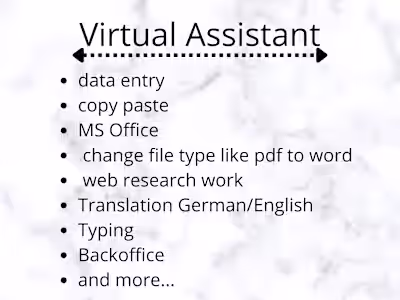Virtual Assistant