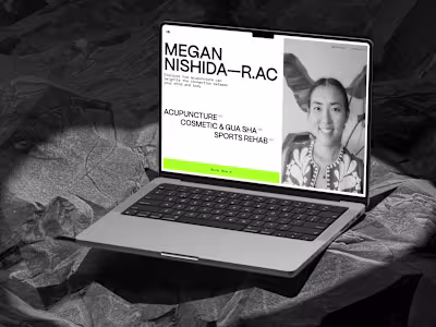 Acupuncturist Website