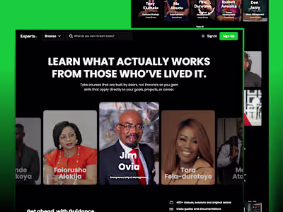 Experts Learning website