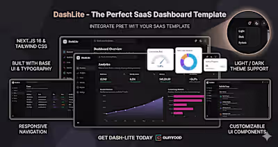 I build modern SaaS dashboards