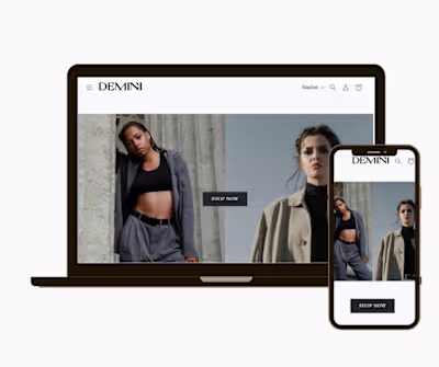 “Custom Shopify Store Design & Branding – Student Project”