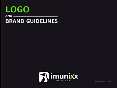 Logo Design and Brand Guidelines for Imunixx