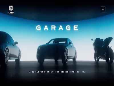 Garage Marketing Website