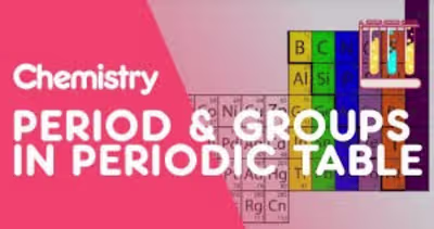 Learn how elements are grouped in the periodic table