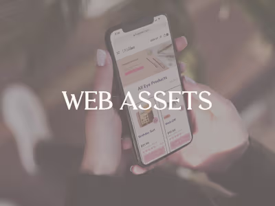 Web Assets | GraphicsWithAlex