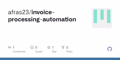 Invoice Processing Automation Project