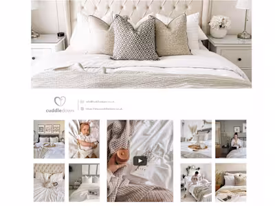 Social Media & Influencer Marketing - Cuddledown UK