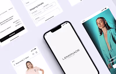 Lemonade Fashion Mobile App