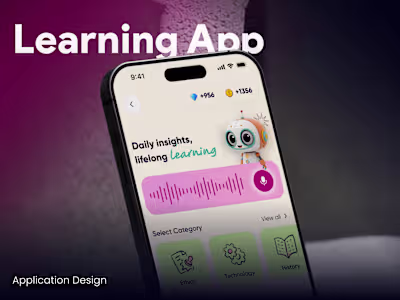 ✨ 📚 Learning App Design 📚 ✨