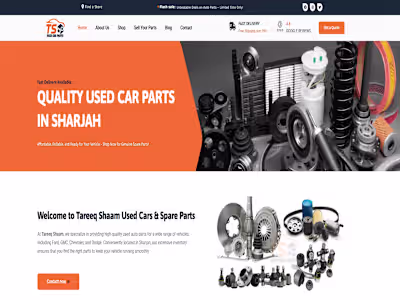 WordPress Website Development for TS