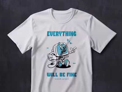 Merch Design | Retro Illustration