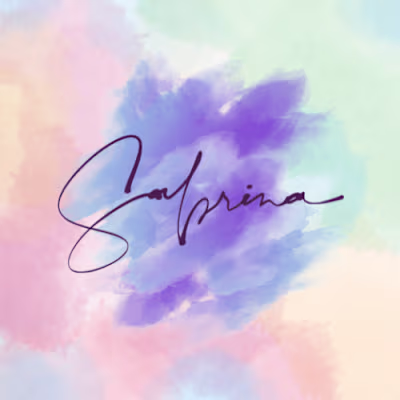 Watercolour Minimalist Logo Design
