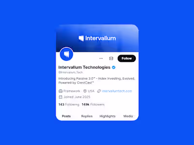 Digital-First Brand Design for Intervallum Technologies