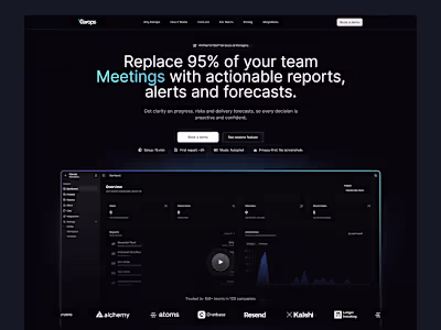 Klarops SaaS - AI manager for execs - UX/UI Design