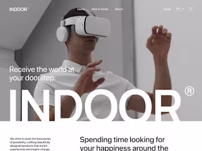 Indoor | Web Design