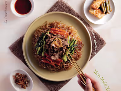 Korean Noddles-Japchae