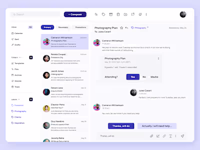Email Desktop Application