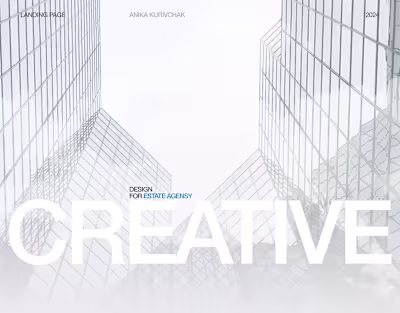 Estate Agency | Landing Page