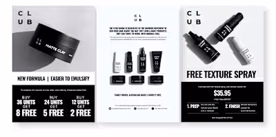 Club Products | Mens Haircare 