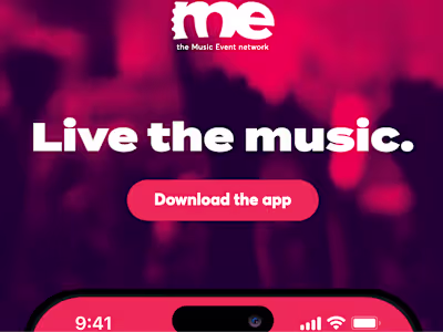 CTO at MusicEvent - new app