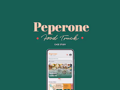 Peperone- UI/UX Case study