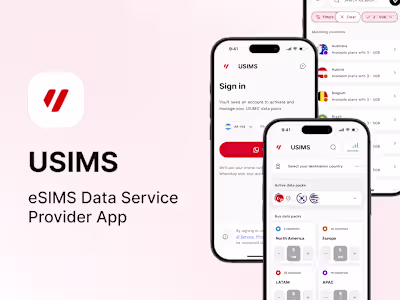 "USIMS" Mobile App Redesign