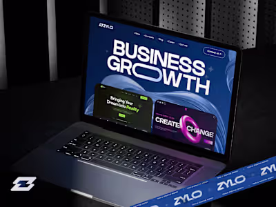 Xylo Tech & Creative Agency Website UI/UX Design