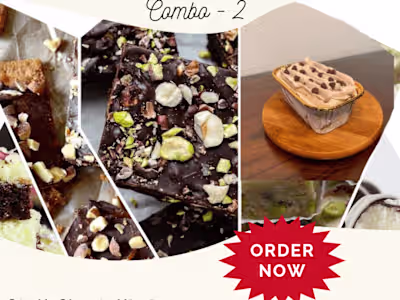 minnie’s cake house Sweet Hamper Menu 