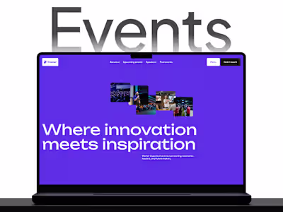 Boost Event Engagement with Eventas: A No-Code Framer Template