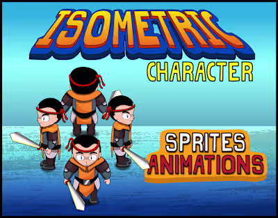Isometric Character Animations 