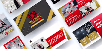 NCAA Prep Program Pitch Deck Design