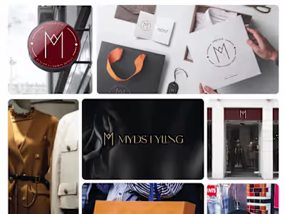 Mydstyling visual identity 