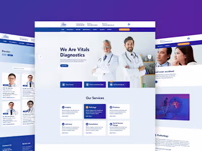 Website Landing Page Design