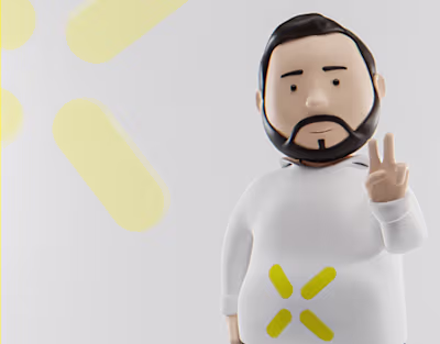 Hostarex.com | 3D mascot design