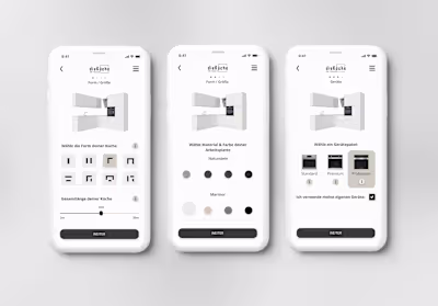 Kitchen combinator mobile app.