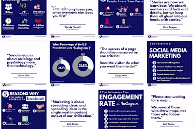 Social Media Content Design - Thin Slice Marketing