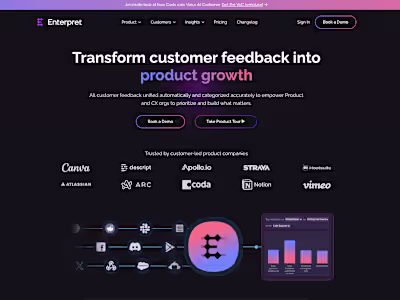 Enterpret | Transform customer feedback into product growth
