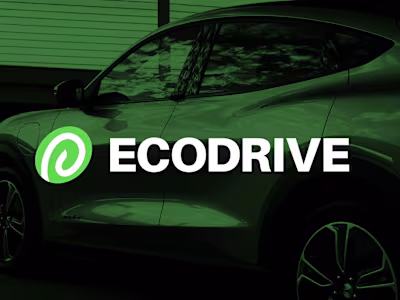 EcoDrive Logo Visual Identity