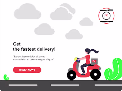 Food delivery App- User Interface
