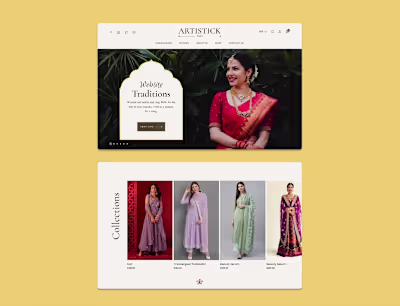 Show Reel - Ecommerce Website