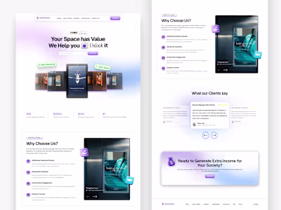 Digital Signage Website