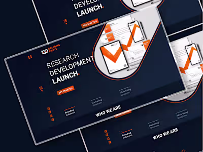 Branding Pilots Website Design