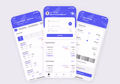Travelen - Train Ticket Booking App