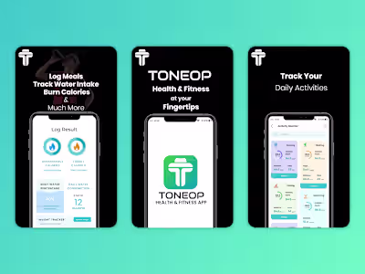Fitness App built in React Native