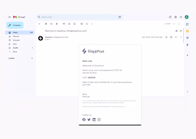 Mail template design