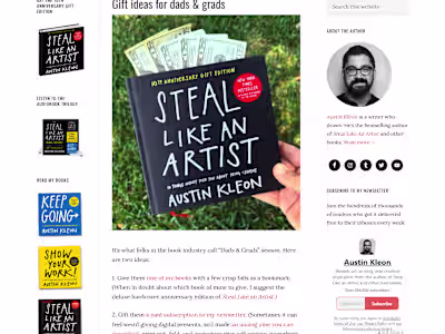 AUTHOR WORDPRESS WEBSITE DESIGN