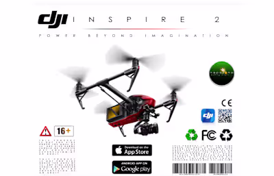 DJI Inspire II - Box Package Design