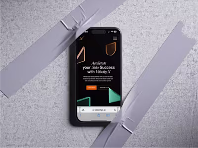Velocity X — SAAS Wix Studio Website Design & Development