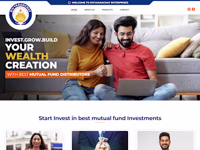 Investment & Wealth Website Design and WordPress Development